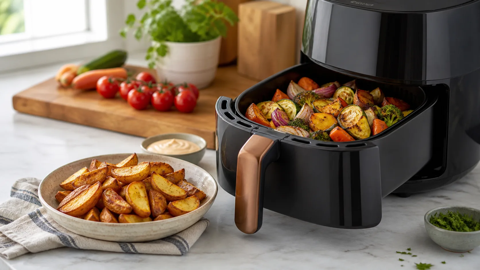 Recetas fáciles y saludables para freidora de aire